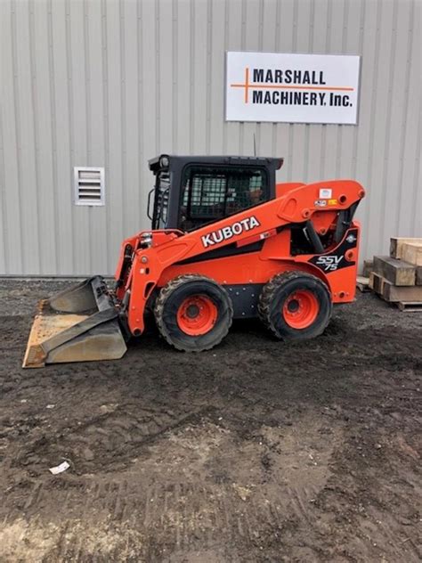 2017 kubota ssv75 for sale|kubota 75 skid steer price.